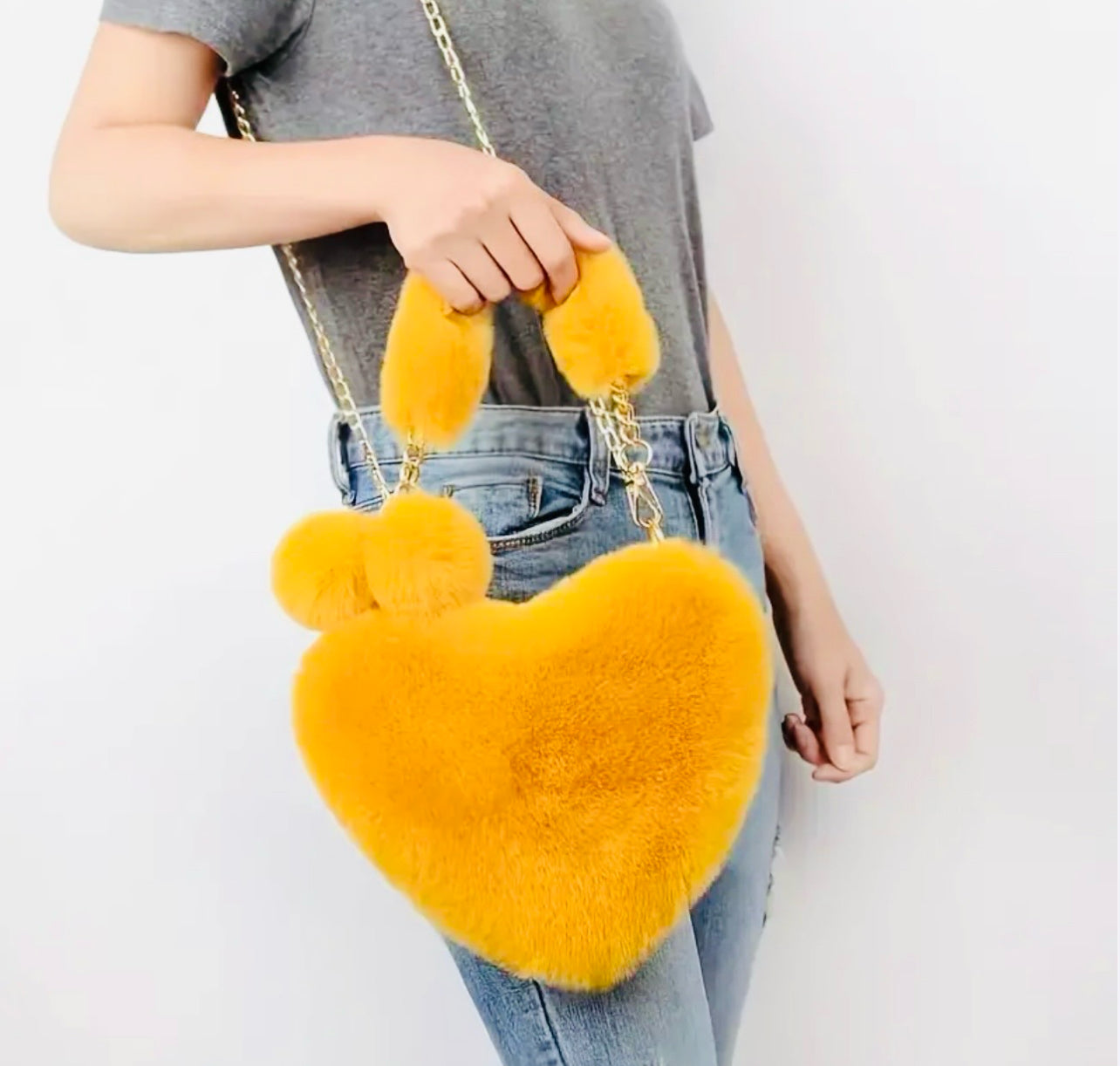 Océane fluffy bag